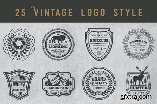 Animal Logo Design Pack 12xPSD