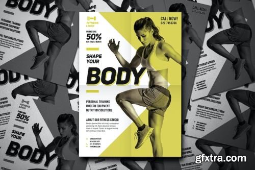 Fitness Design Pack 14xPSD