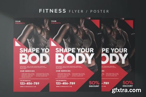 Fitness Design Pack 14xPSD