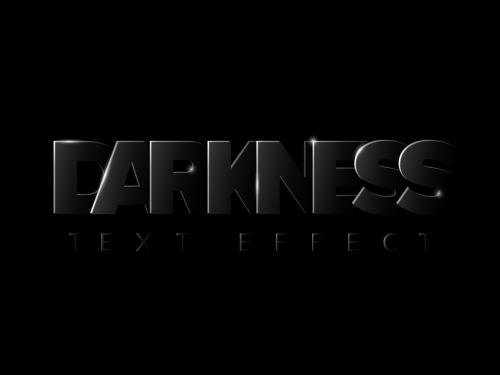 Darkness Editable Text Effect - 396883578