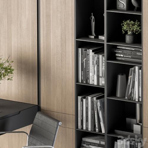 Office Furniture Wardrobe and Table - Home Office 36