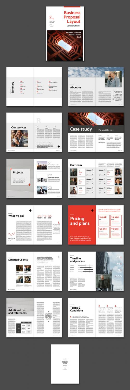 Business Proposal Layout  - 397060565