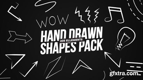 Videohive Hand Drawn Shape Pack 50510296