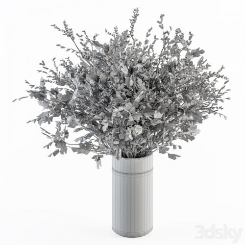 Bouquet - Green Branch in Stone vase 55