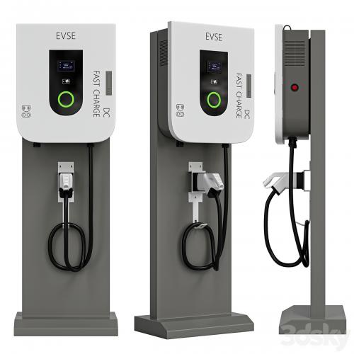 EV Fast Charger Station Adapter Floorstand Wallbox DC