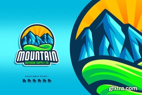 Outdoor Logo Design Pack 15xPSD