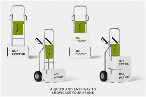 Hand Truck Mockup