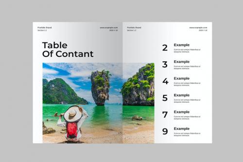 Travel Magazine Template