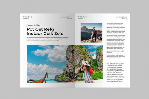 Travel Magazine Template