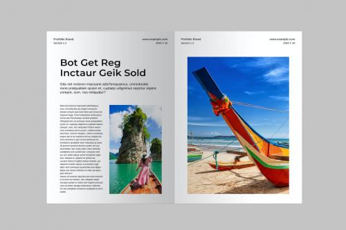 Travel Magazine Template