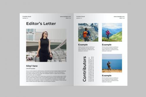 Travel Magazine Template