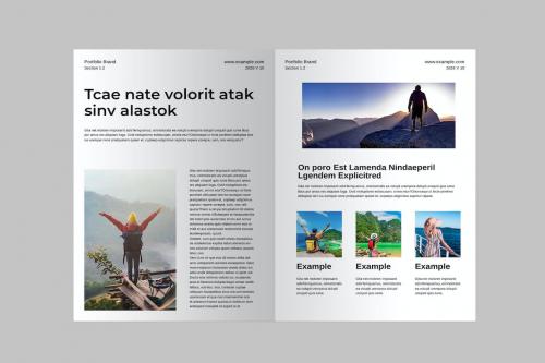 Travel Magazine Template