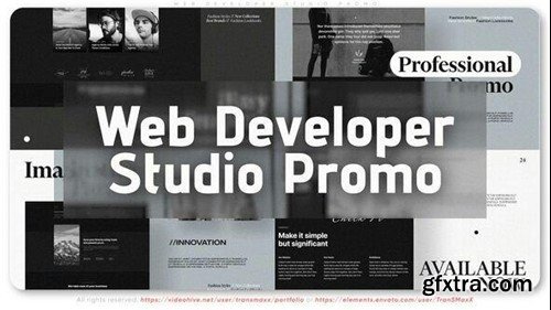 Videohive Web Developer Studio Promo 50539717