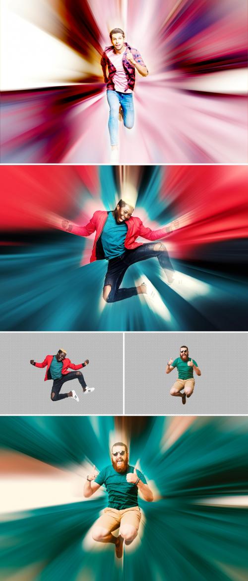 Fast Energy Burst Effect Mockup - 397888722