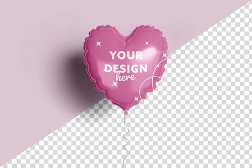 Love Balloon Mockup