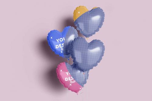 Love Balloon Mockup