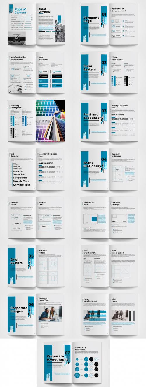 Brand Guideline Layout - 398092308