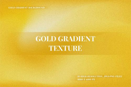 Gold Gradient Texture Background