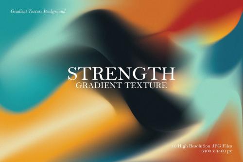 Strength Gradient Texture Background