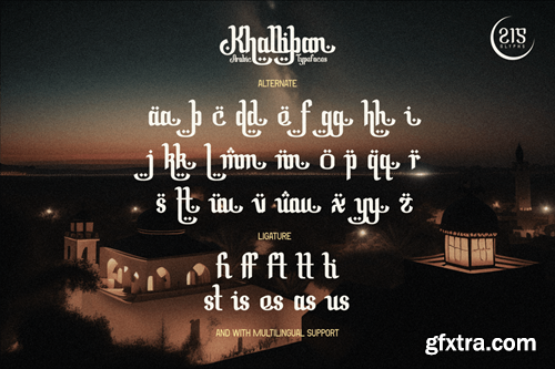 Khalliban - Arabic Typeface ZCCQ4Y6