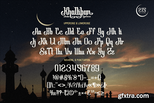 Khalliban - Arabic Typeface ZCCQ4Y6