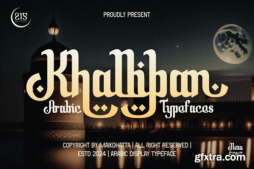 Khalliban - Arabic Typeface ZCCQ4Y6