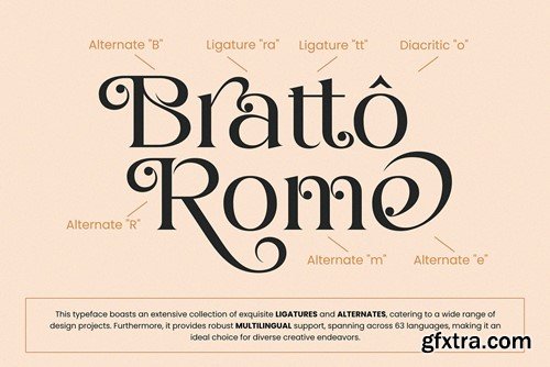 Realfun Avenue - Elegant Decorative Serif MC9BZNQ