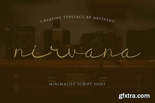 Nirvana Script Typeface L2V3XL5