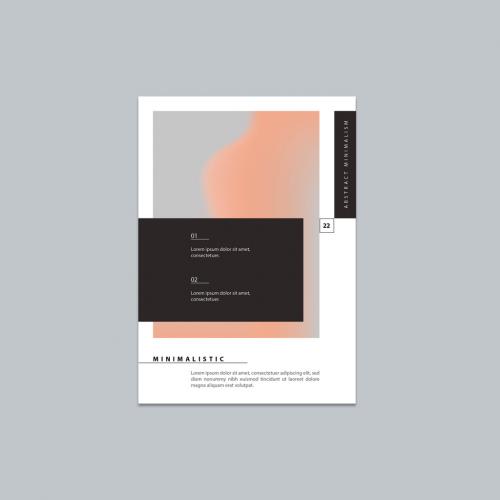 Abstract Modern Minimal Flyer Layout - 398582949