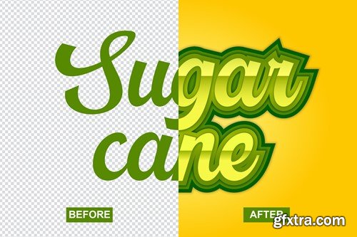 Sugar Cane Text Effect FBL74ED