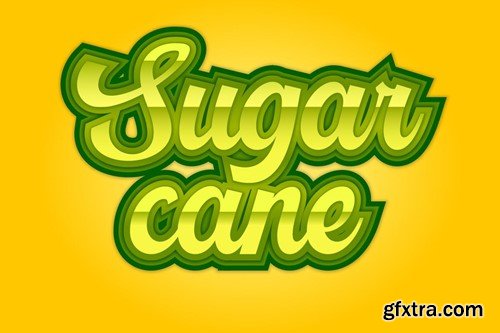 Sugar Cane Text Effect FBL74ED