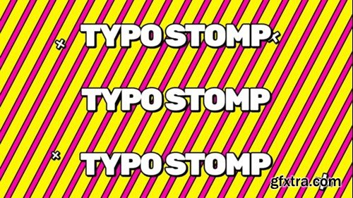 Videohive Typography Stomp 50524493