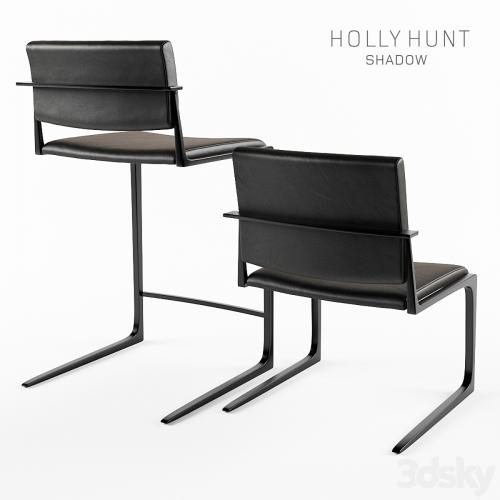 Holly Hunt Shadow Counter & Dining chair