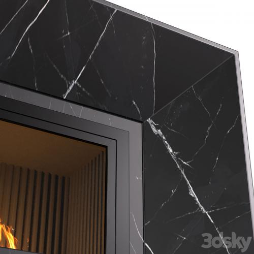 Marble Fireplace in Art Deco style. Marble Fireplace modern ArtDeco