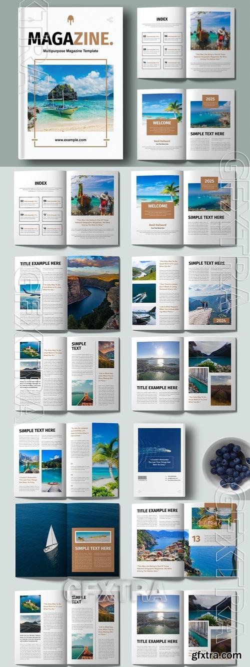 Multipurpose Magazine Template AZBBGDJ