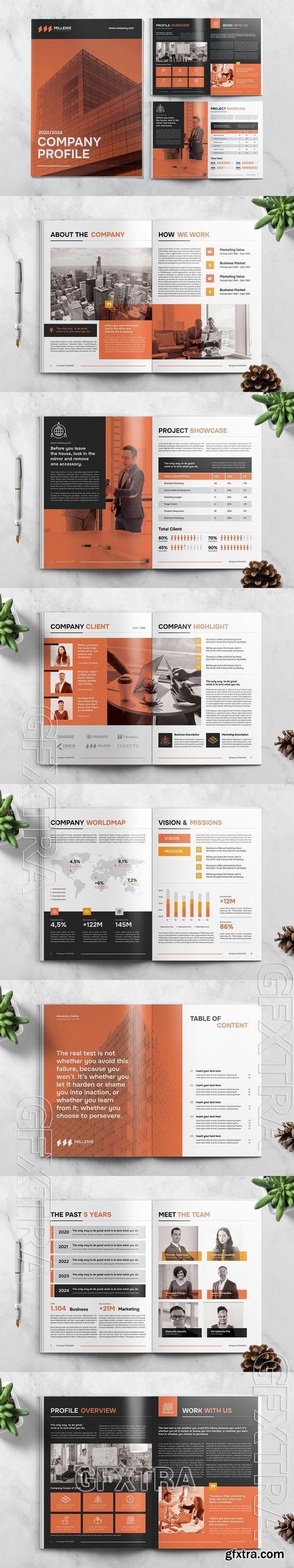 Millenie - Modern Company Profile RWL5HNQ