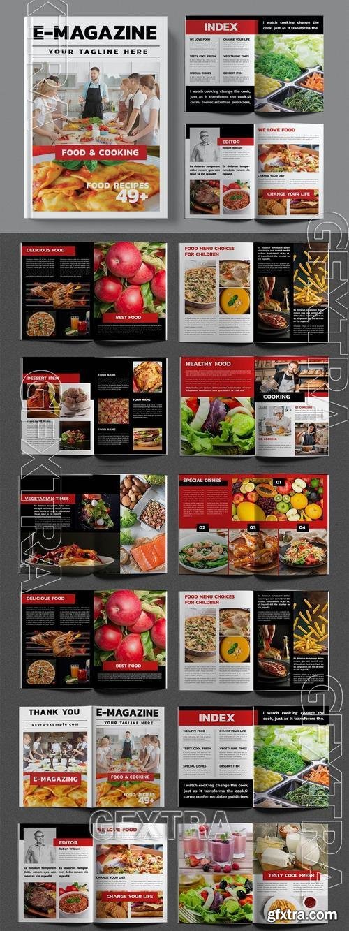 Cook Book Magazine Design APVVQZ2