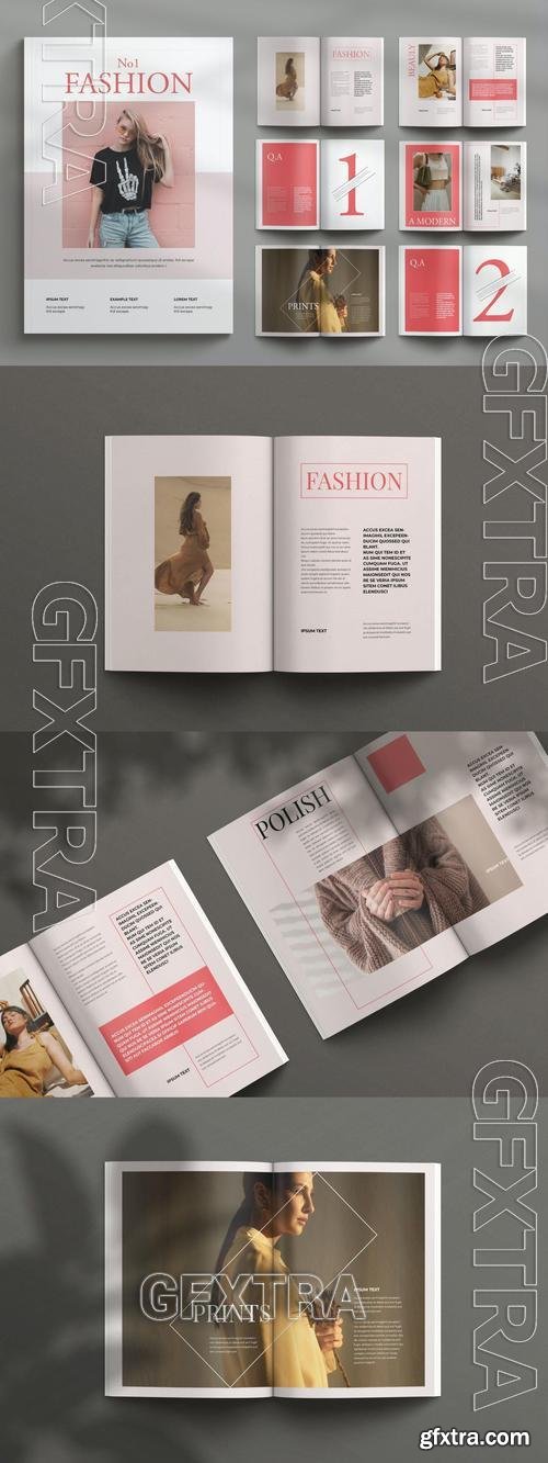 Fashion Magazine Template FASUQL6