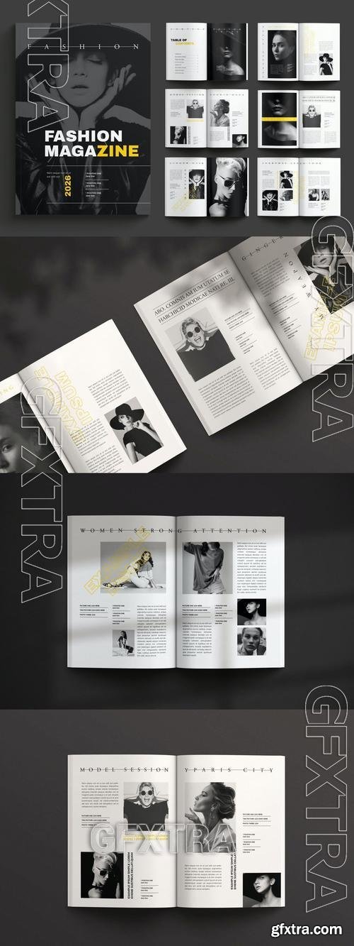 Fashion Magazine Template 873GPKU