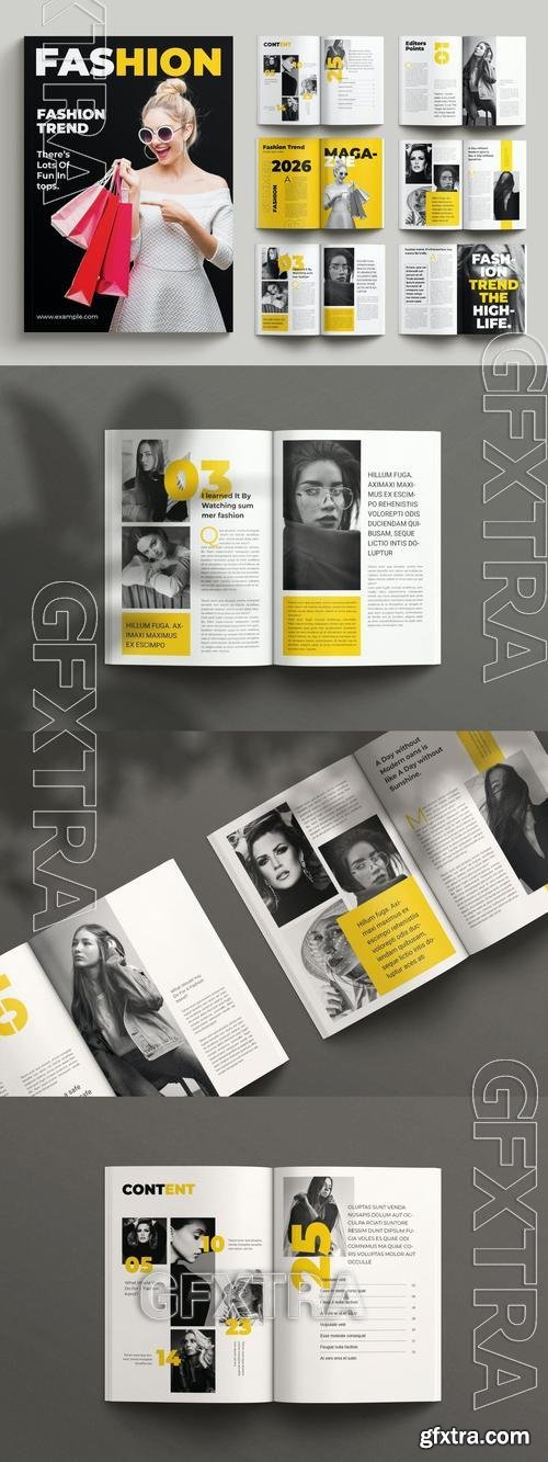 Fashion Magazine Template 7V34APV