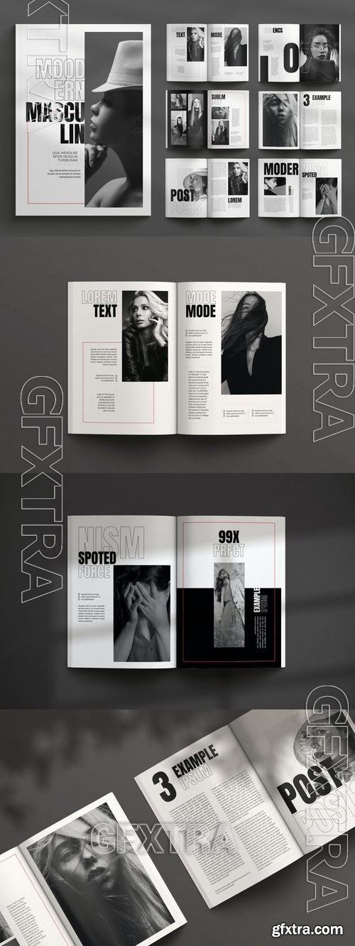 Fashion Magazine Template DM2TP2A