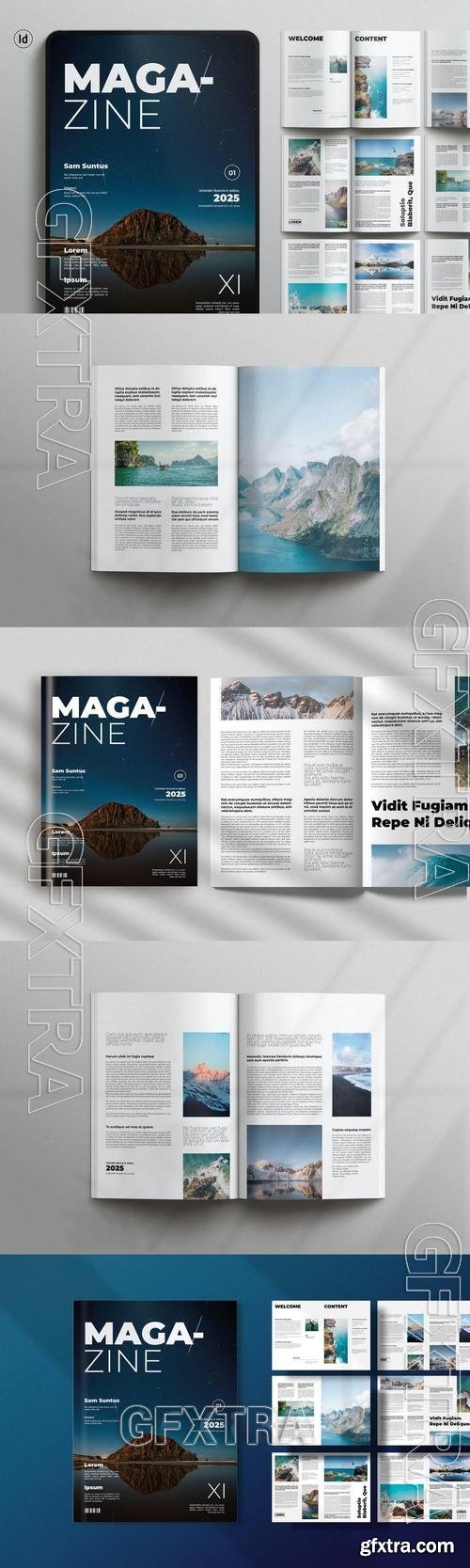 Magazine Template 54JLU98