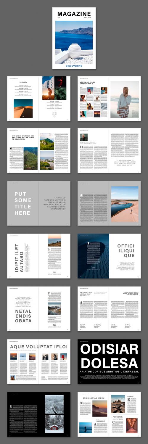 Modern Magazine Layout - 399637165