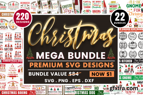 Christmas Mega SVG Bundle