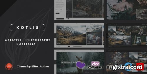 Themeforest - Kotlis -  Photography Portfolio WordPress Theme 23639160 v6.7.1 - Nulled