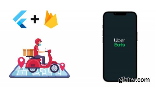 Food Delivery App : Uber Eats (Flutter & Firebase)