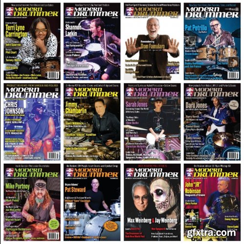 Modern Drummer Magazine - Full Year 2023 Collection