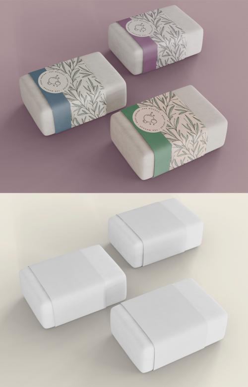 Soap Bar Packaging Mockup - 400067777