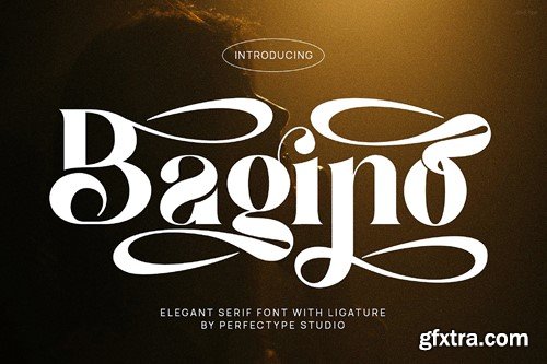 Bagino Elegant Serif Font Typeface VZY5VGG