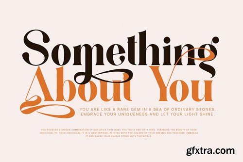 Bagino Elegant Serif Font Typeface VZY5VGG